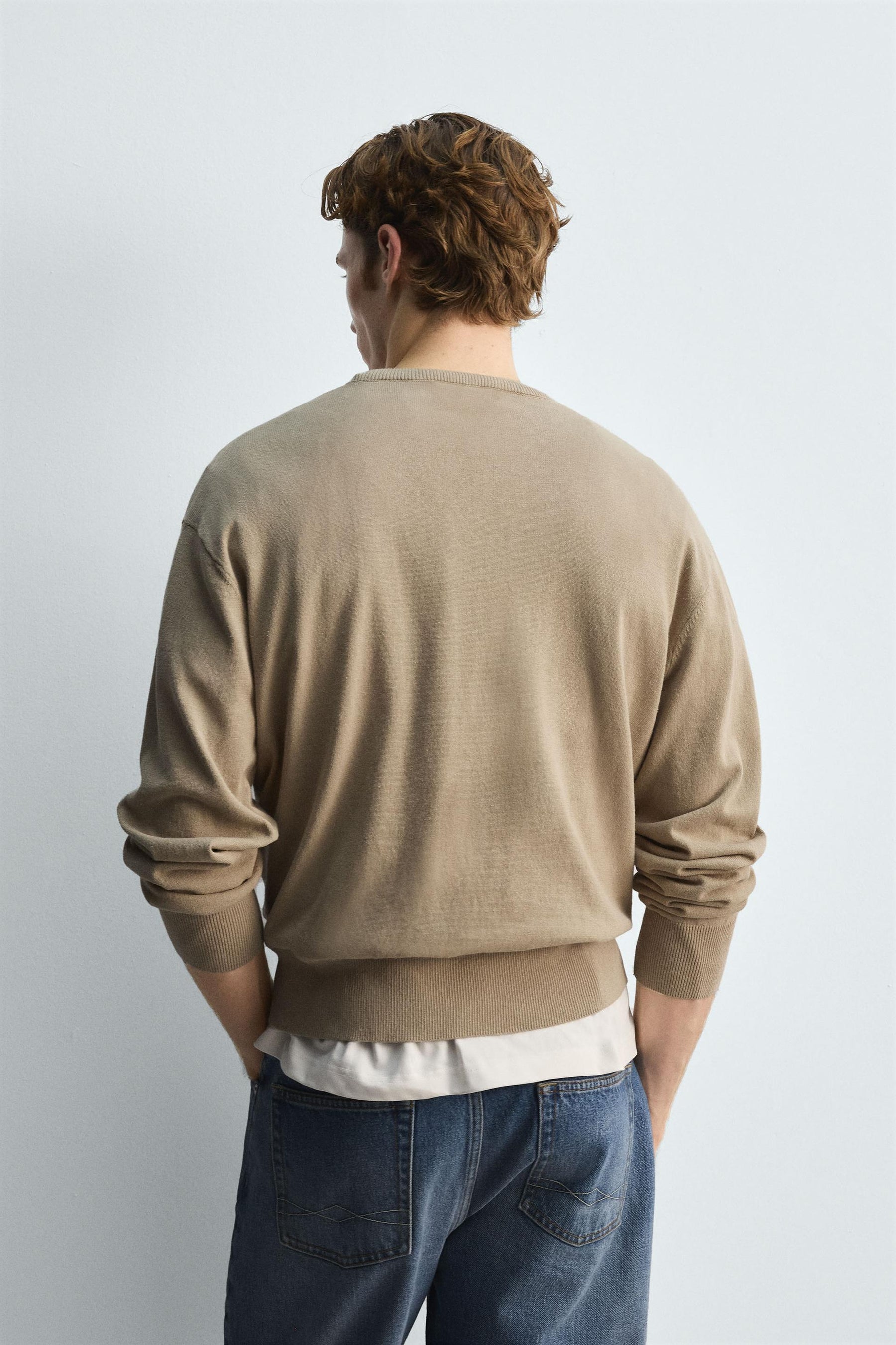 COTTON-RAMIE SWEATER - Image 3