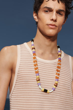 LIMITED EDITION STRIPED KNIT TANK TOP - Image 3