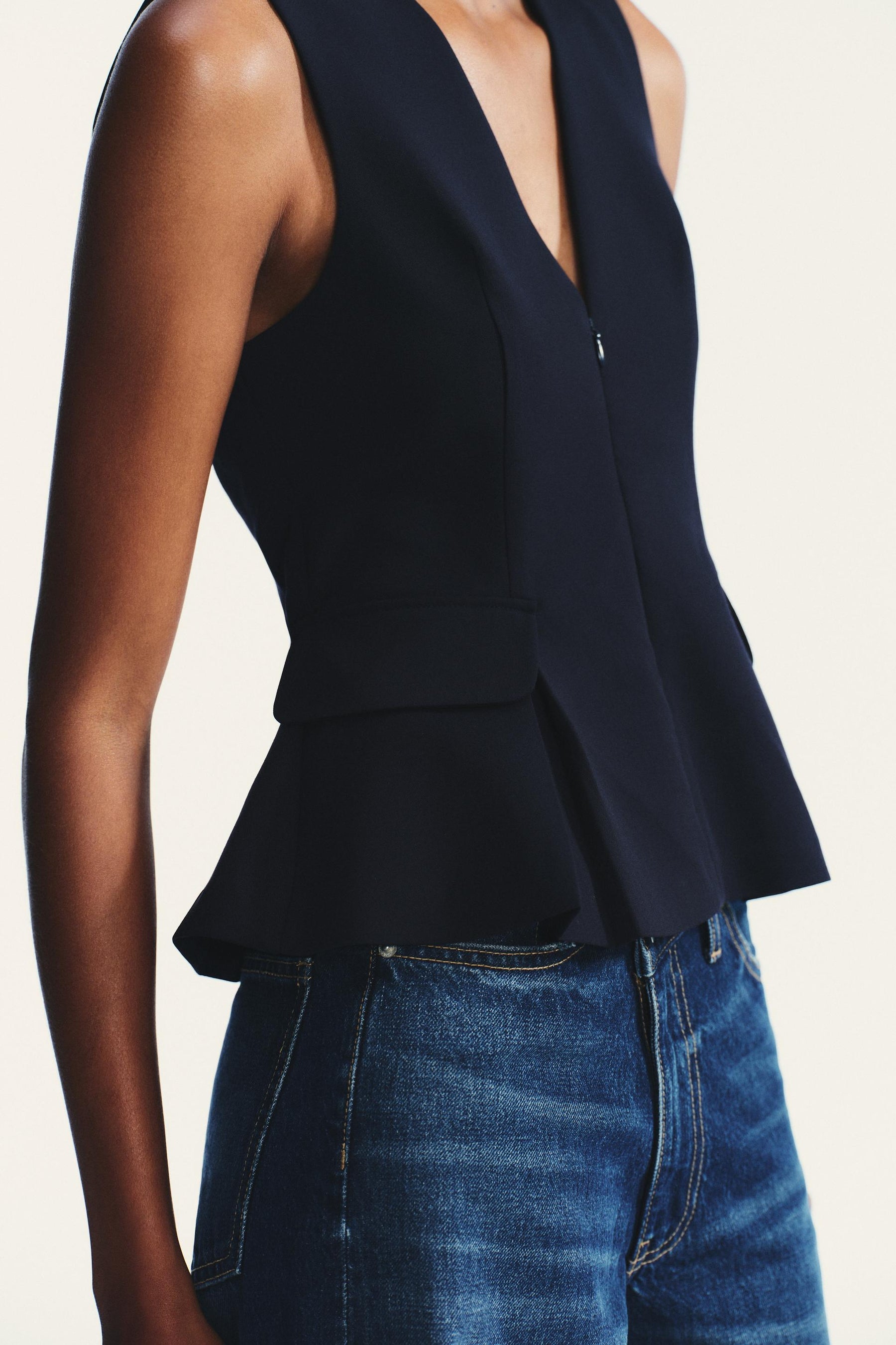 Peplum Waist Top