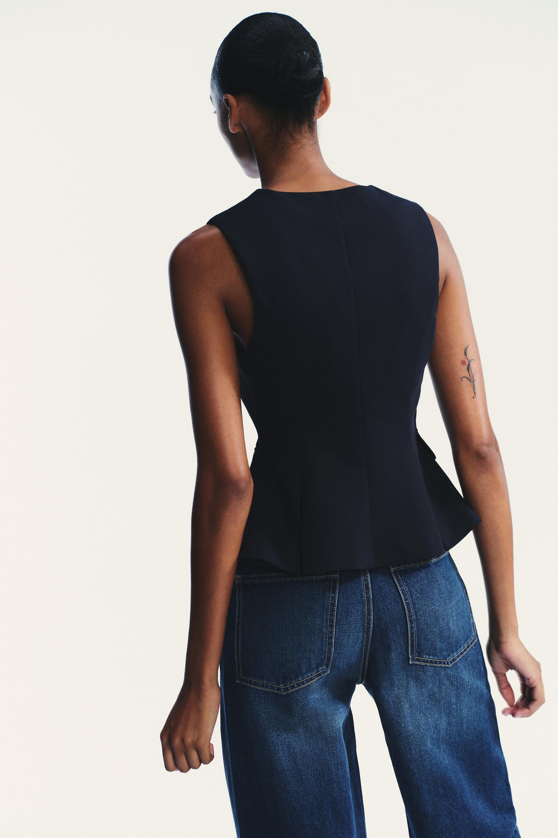 Peplum Waist Top