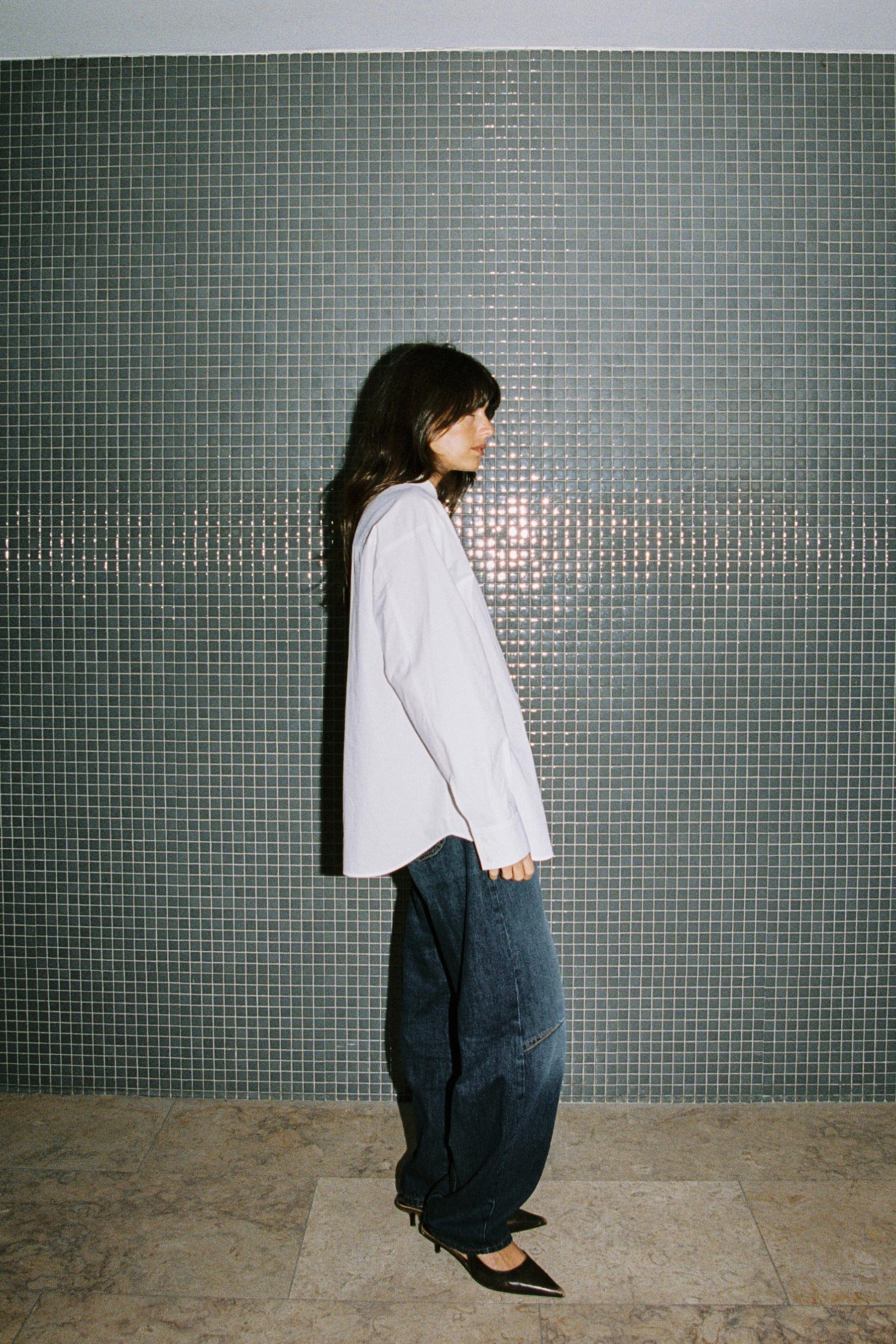 Poplin Shirt with Pocket