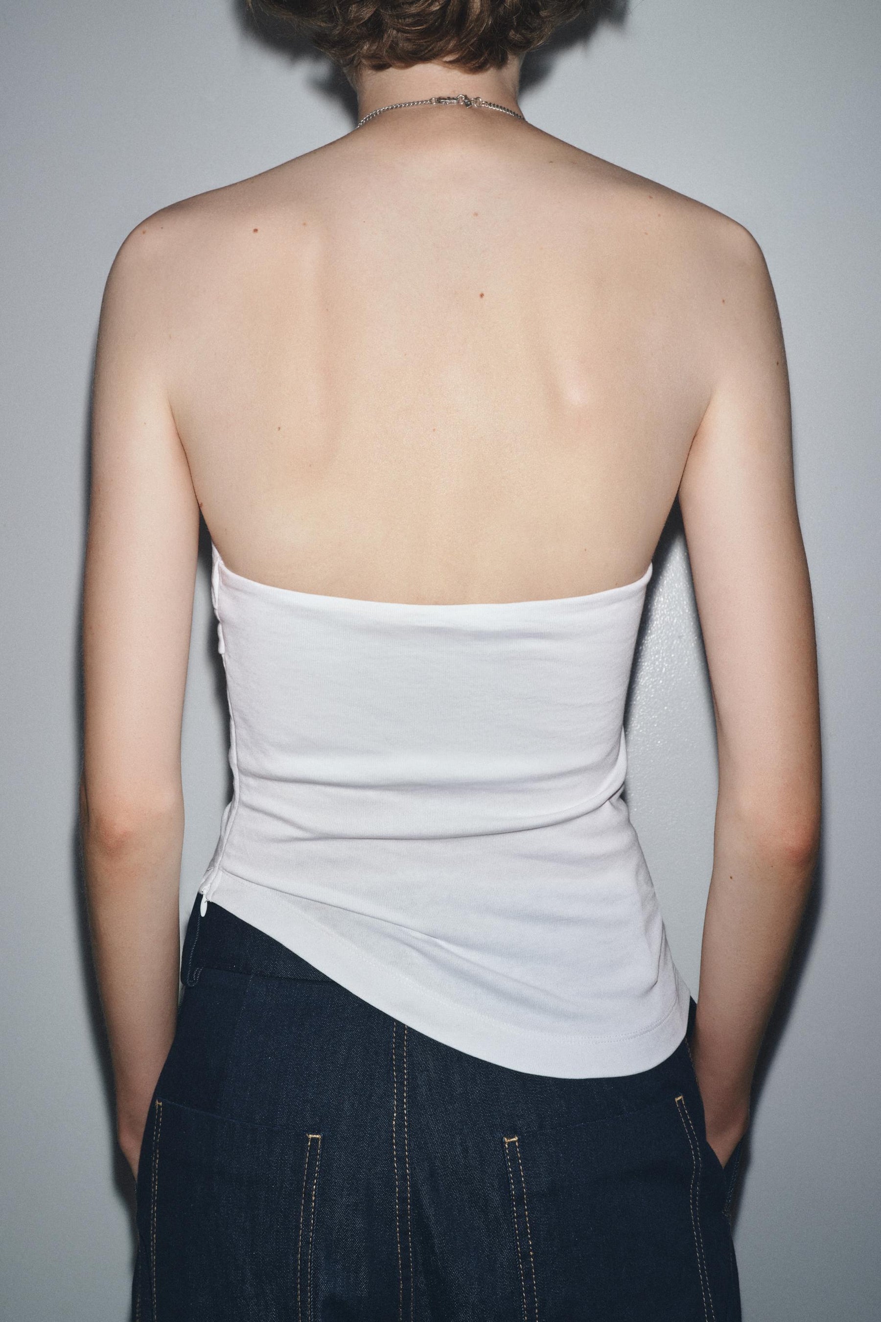 Asymmetric Bandeau Top