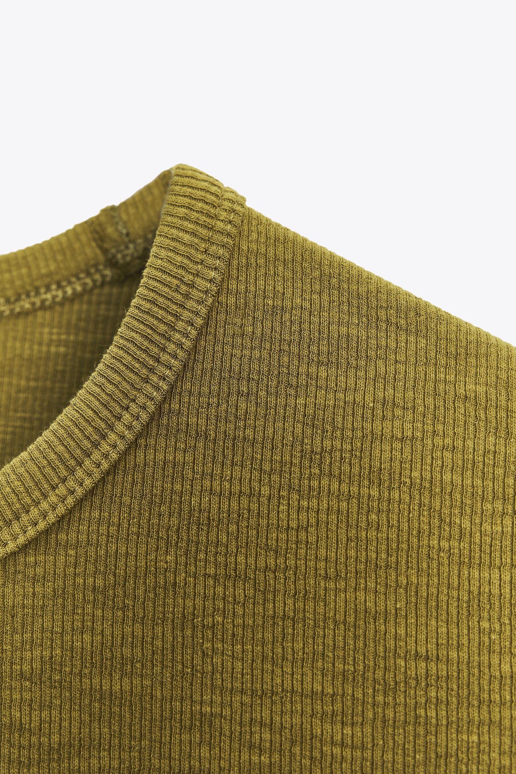 Rib Short Sleeve Shirt