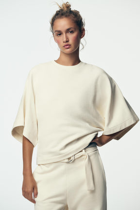 Short Sleeve Sweatshirt