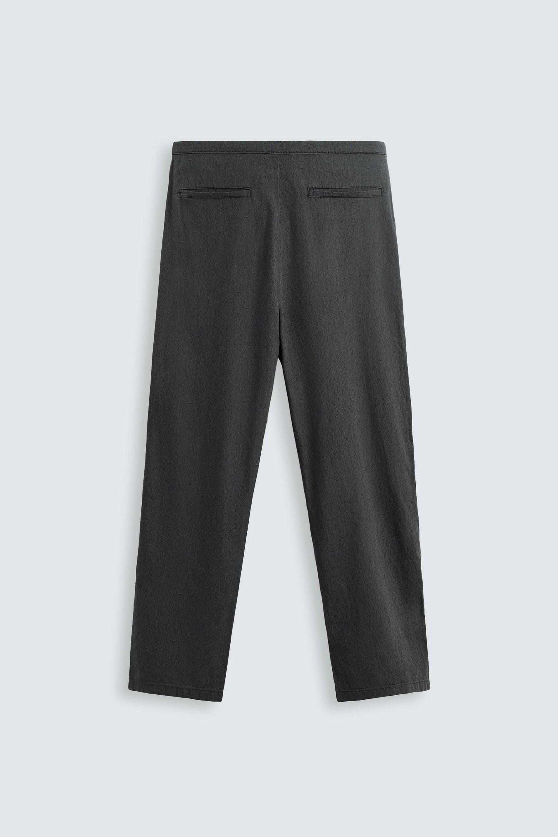 COTTON/LINEN TROUSERS - Image 8