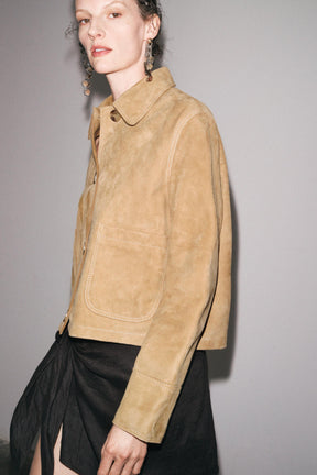 100% Suede Leather Jacket