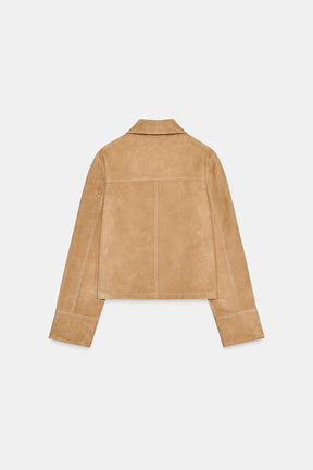 100% Suede Leather Jacket