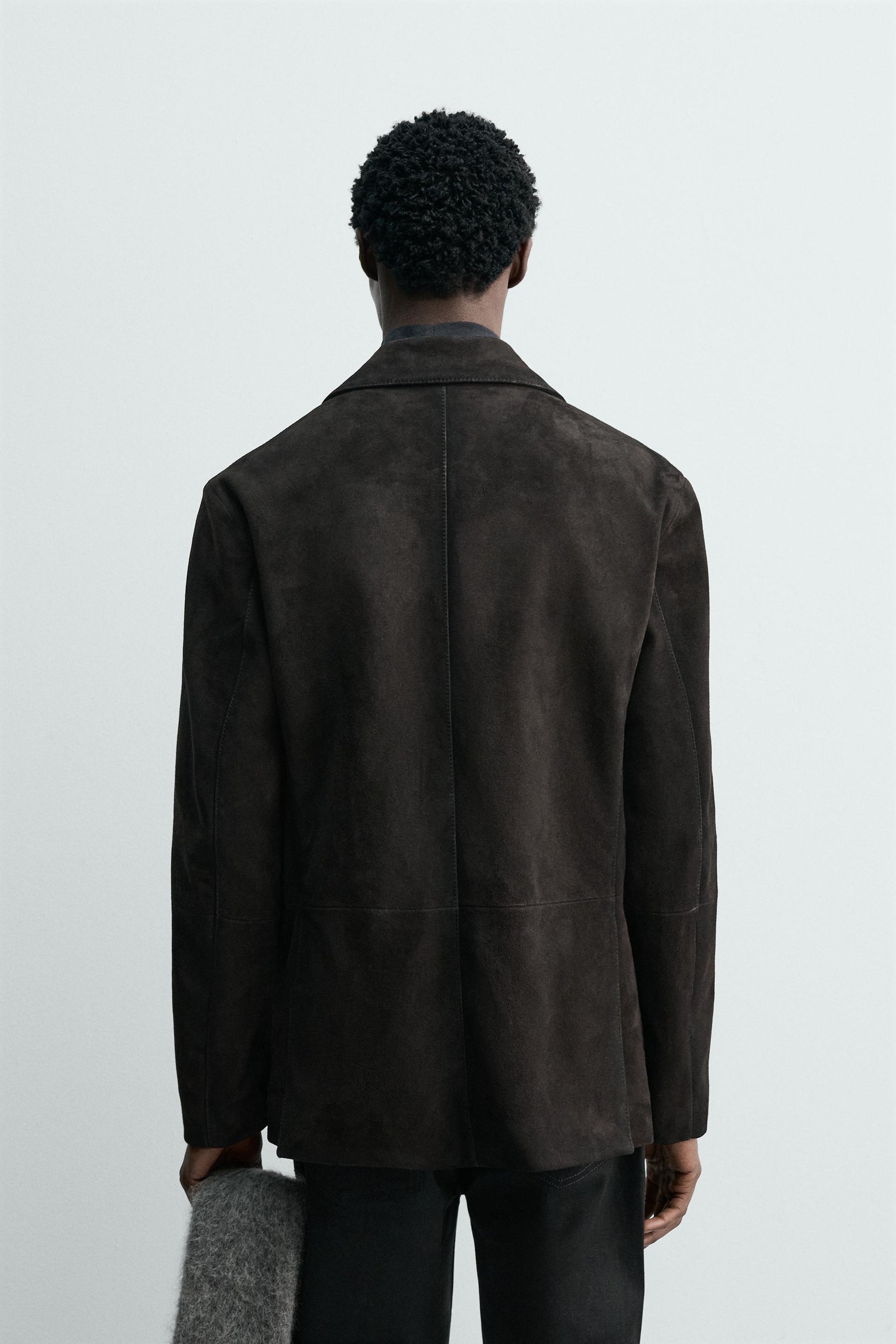 SUEDE LEATHER BLAZER - Image 3