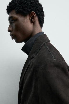 SUEDE LEATHER BLAZER - Image 6