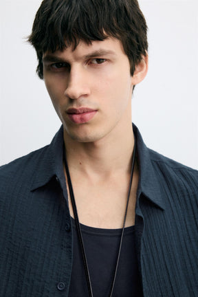 FLOWING TEXTURED SHIRT - Image 6