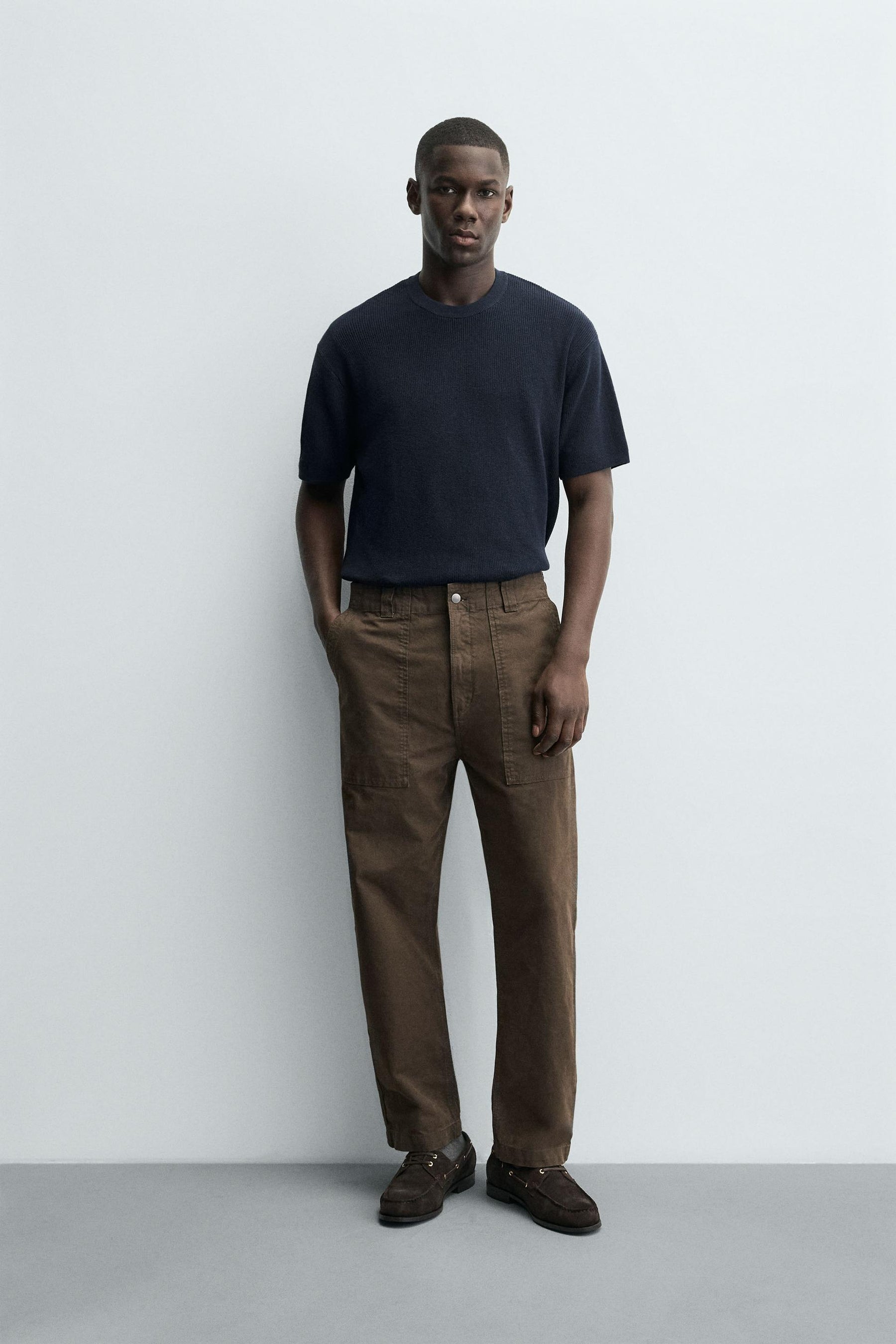 PURL KNIT T-SHIRT - Image 1