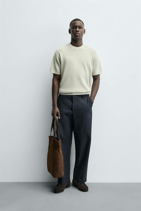 PURL KNIT T-SHIRT - Image 1