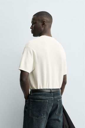 PURL KNIT T-SHIRT - Image 3