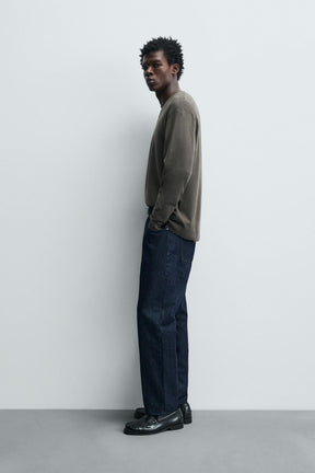 BASIC V-NECK SWEATER - Image 3