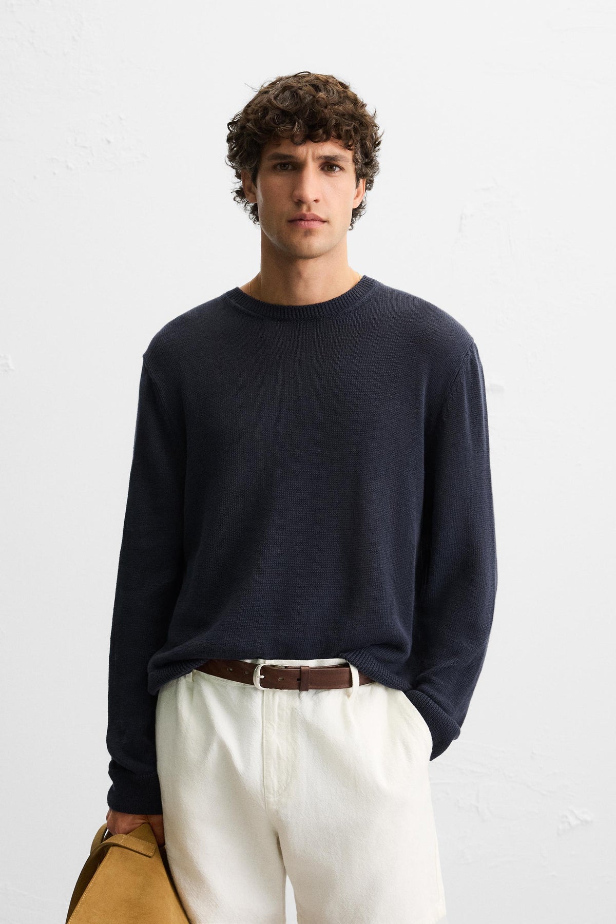 LINEN-COTTON SWEATER - Image 2