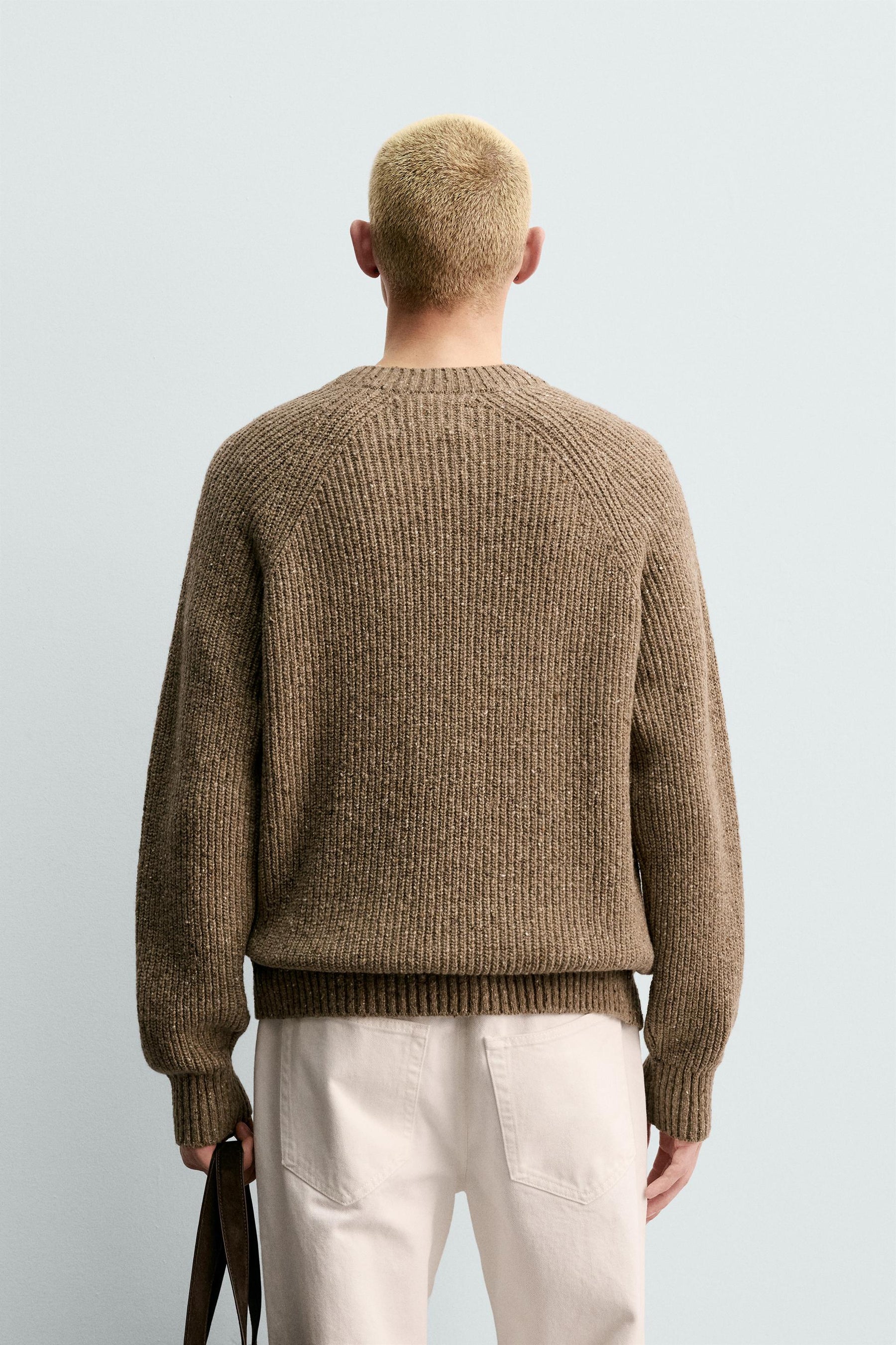 Button Knit Pullover