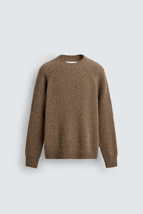 Button Knit Pullover