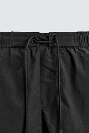 COLOUR BLOCK LONG SWIMMING TRUNKS - Image 8