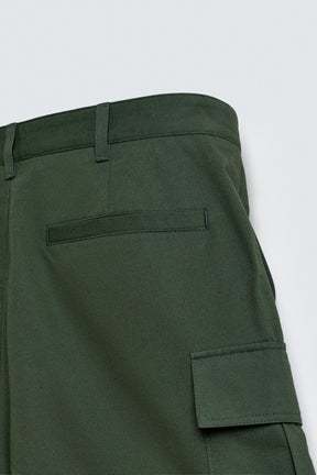 REGULAR FIT CARGO BERMUDA SHORTS - Image 10