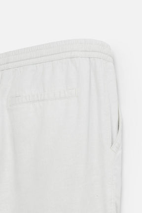 COTTON-LINEN RELAXED FIT TROUSERS - Image 8