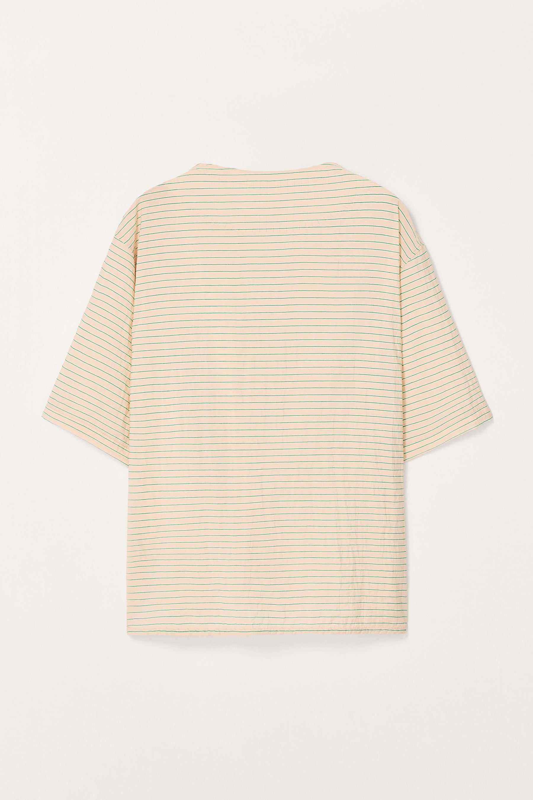 LIMITED EDITION STRIPED FLOWY T-SHIRT - Image 3