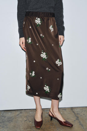 Sequin Embroidered Fashion Skirt