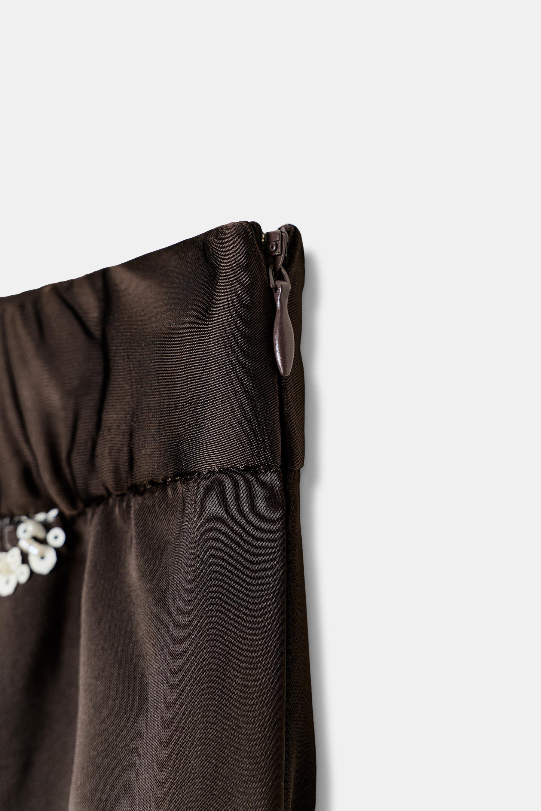 Sequin Embroidered Fashion Skirt