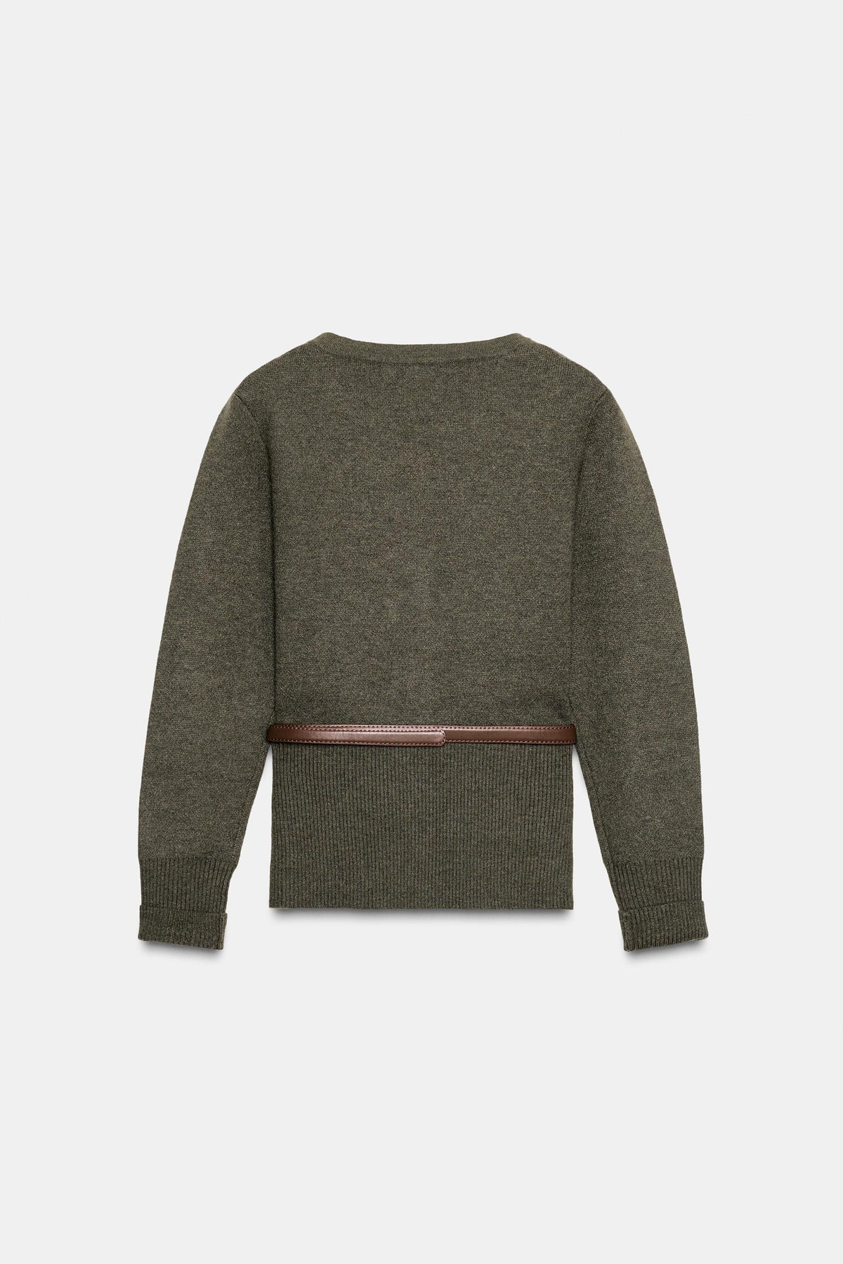 DIAMOND KNIT CARDIGAN