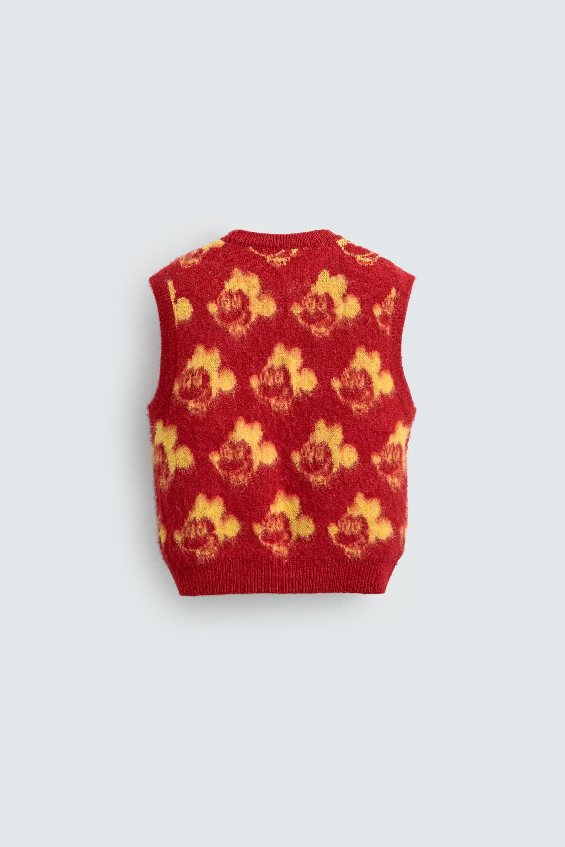 Mickey Brushed Knit Vest - Image 2