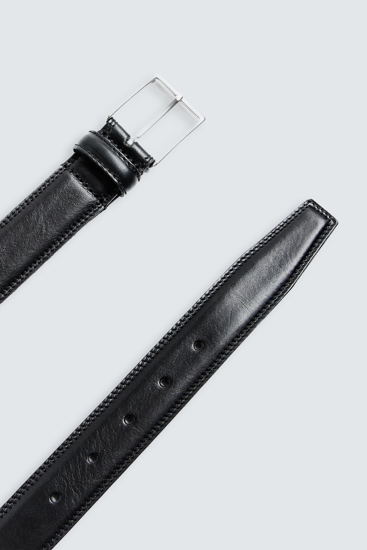 LEATHER DRESS BELT - Image 1