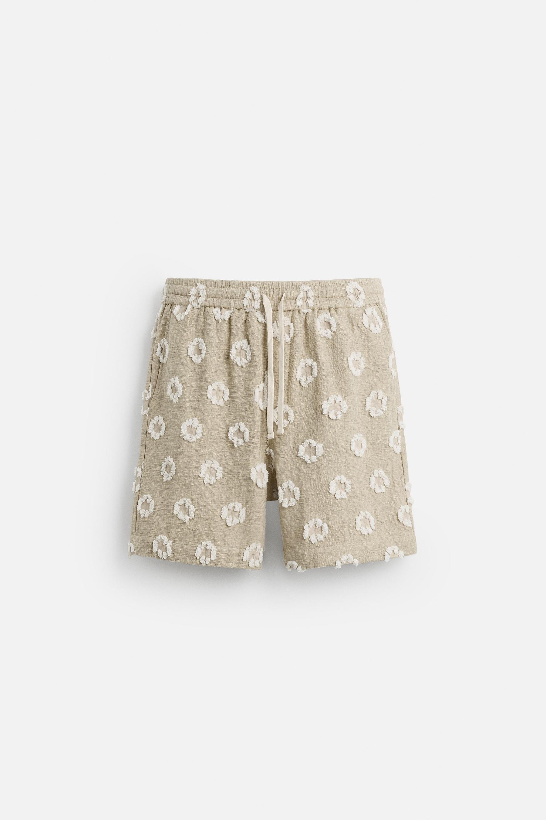 JACQUARD TEXTURED BERMUDA SHORTS - Image 5