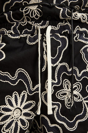 EMBOSSED EMBROIDERED BERMUDA SHORTS - Image 6