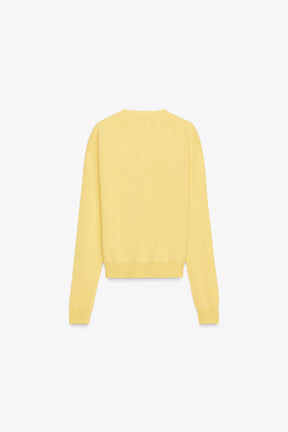 CASHMERE BUTTONED CARDIGAN