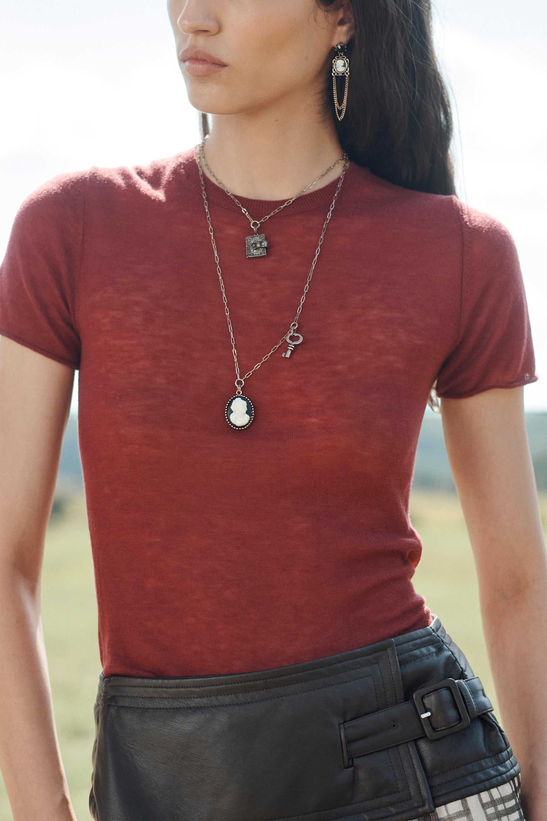 Wool Knit Top Limited