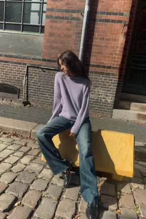 KNIT JUMPER WITH TRIMS