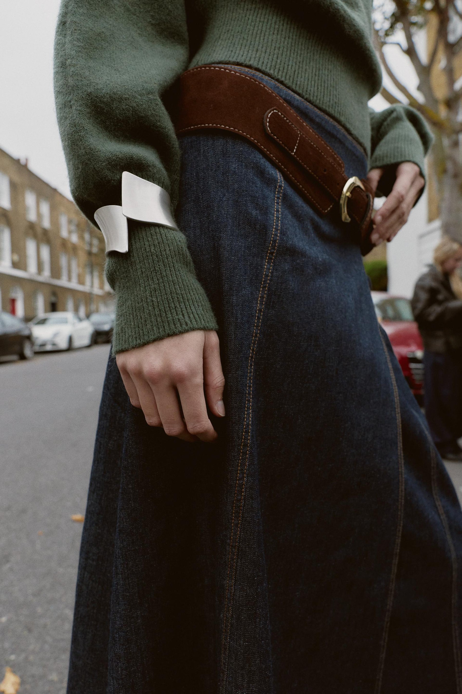 Asymmetric Knit Jumper