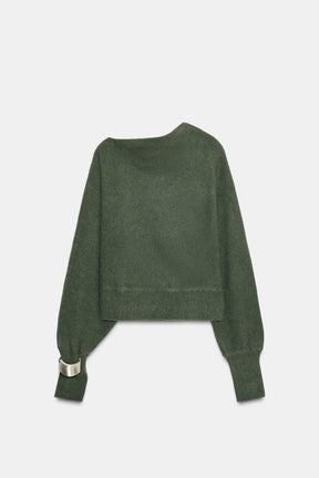 Asymmetric Knit Jumper