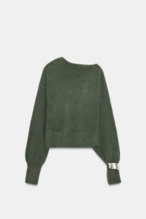 Asymmetric Knit Jumper