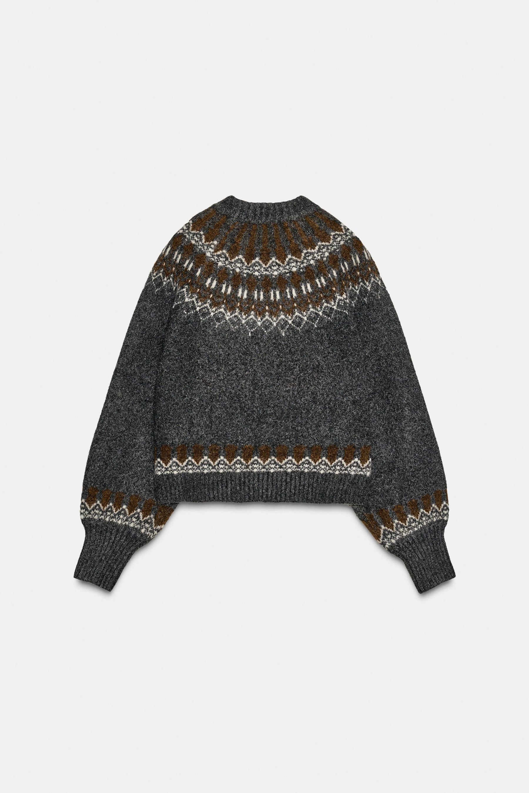 Jacquard Knit Jumper