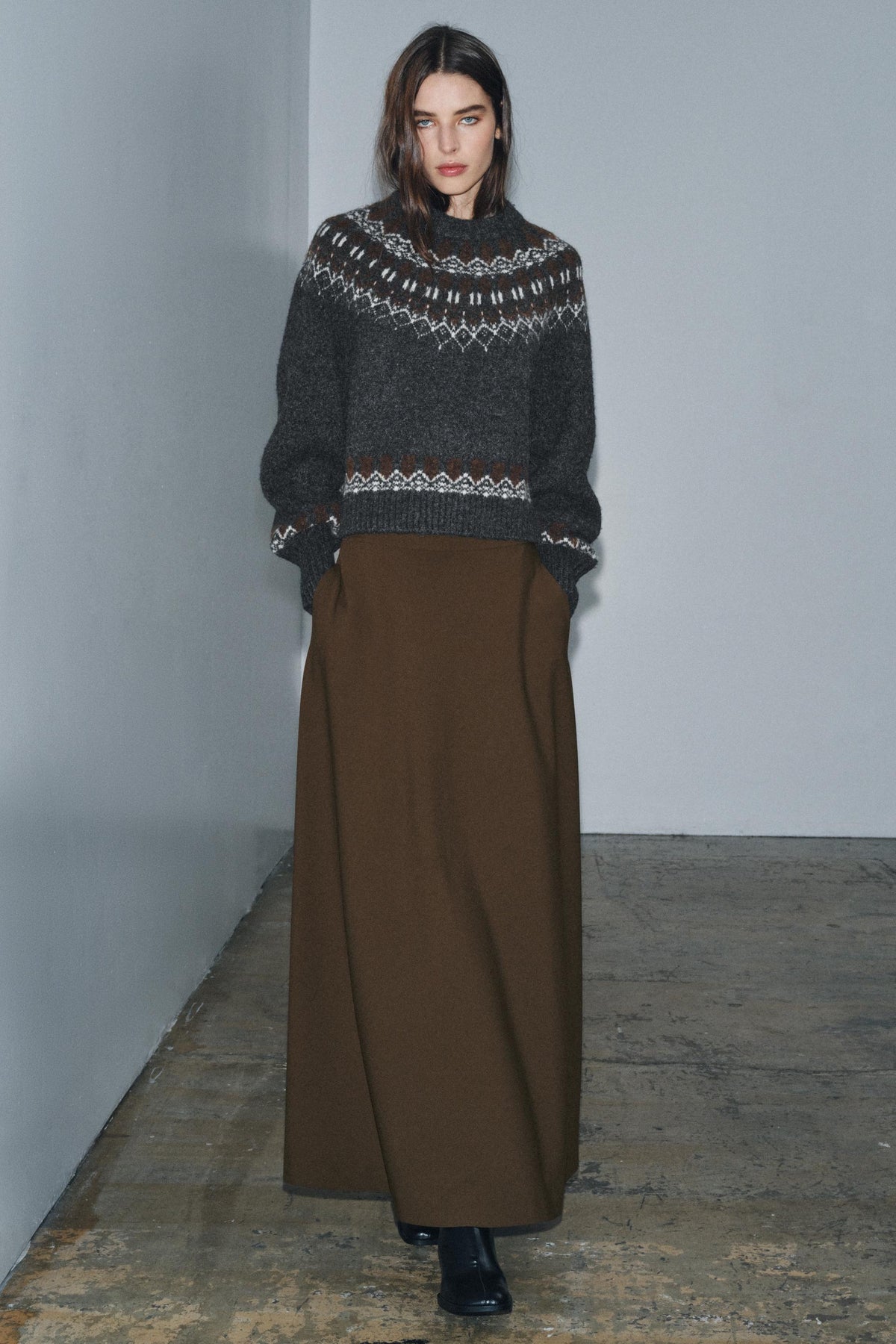 Jacquard Knit Jumper