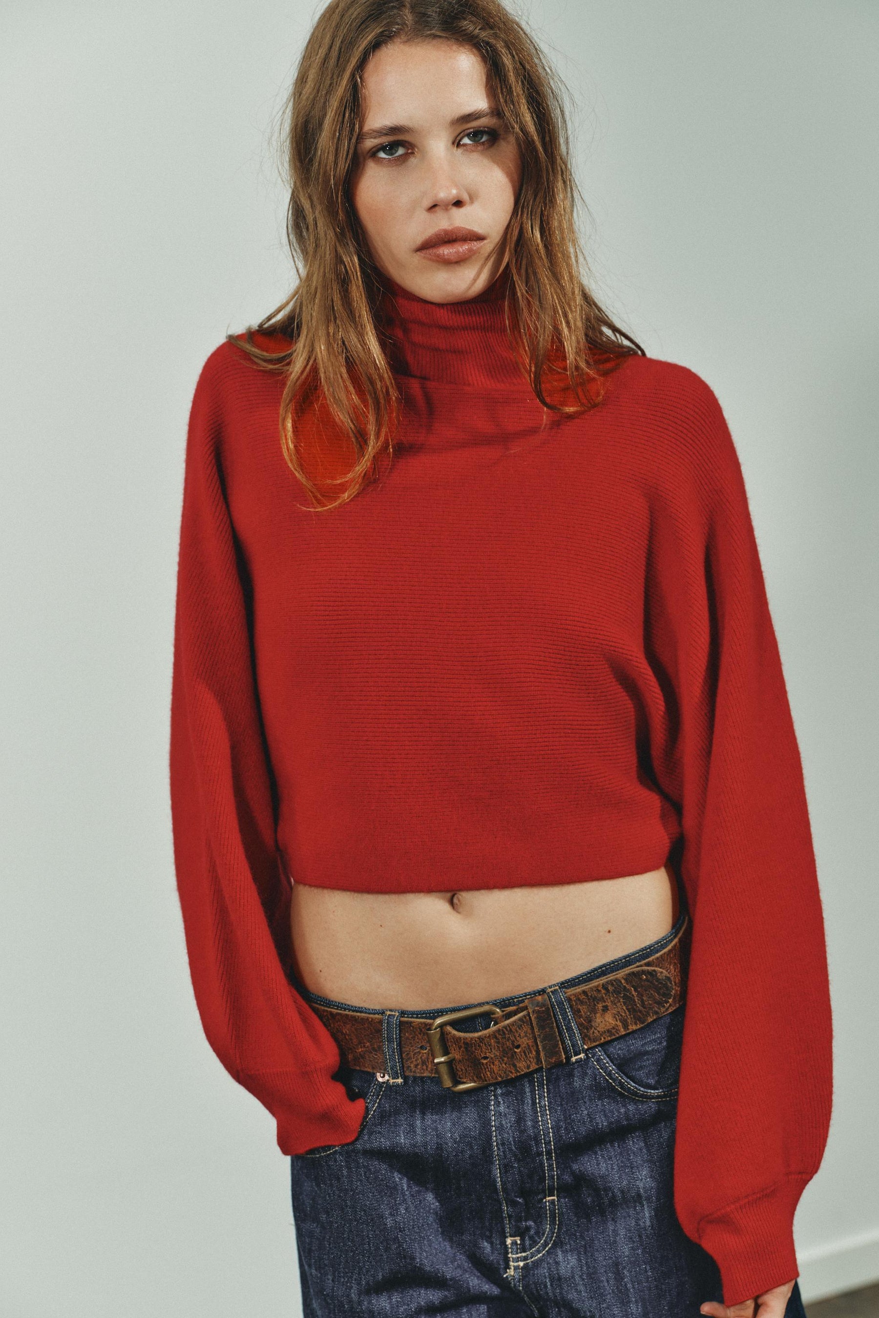KNIT JUMPER WITH WIDE SLEEVES - Image 5
