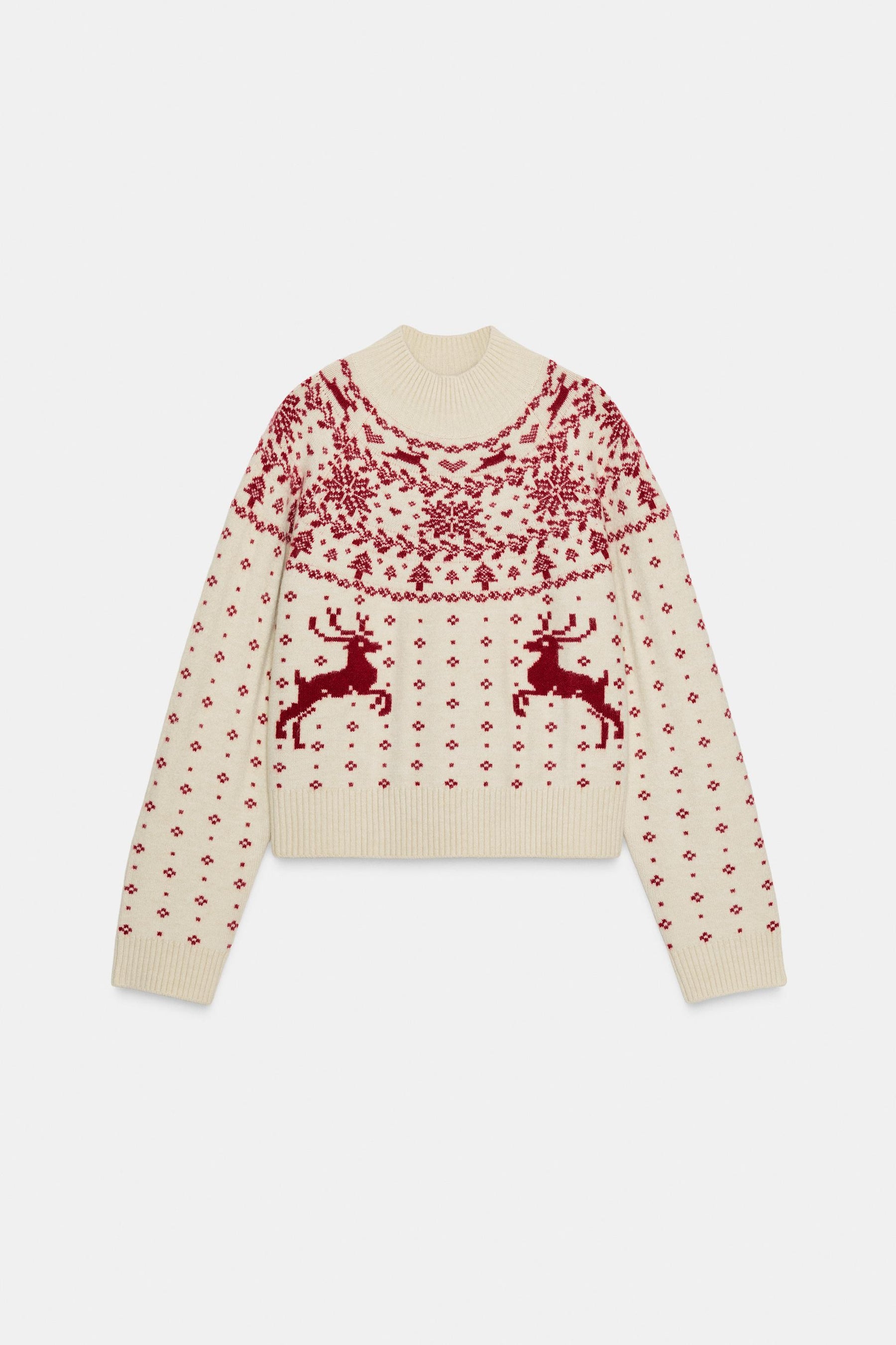 Jacquard Knit Jumper
