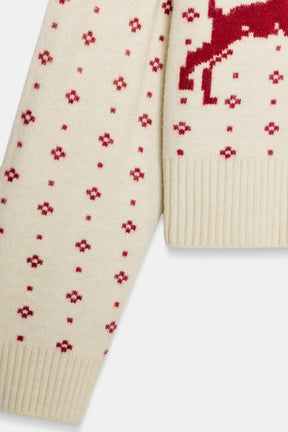 Jacquard Knit Jumper