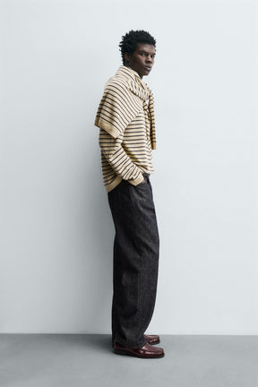 STRIPED WOOL BLEND JUMPER - Image 4
