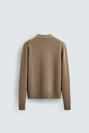 WOOL - CASHMERE CARDIGAN AARON LEVINE X - Image 6