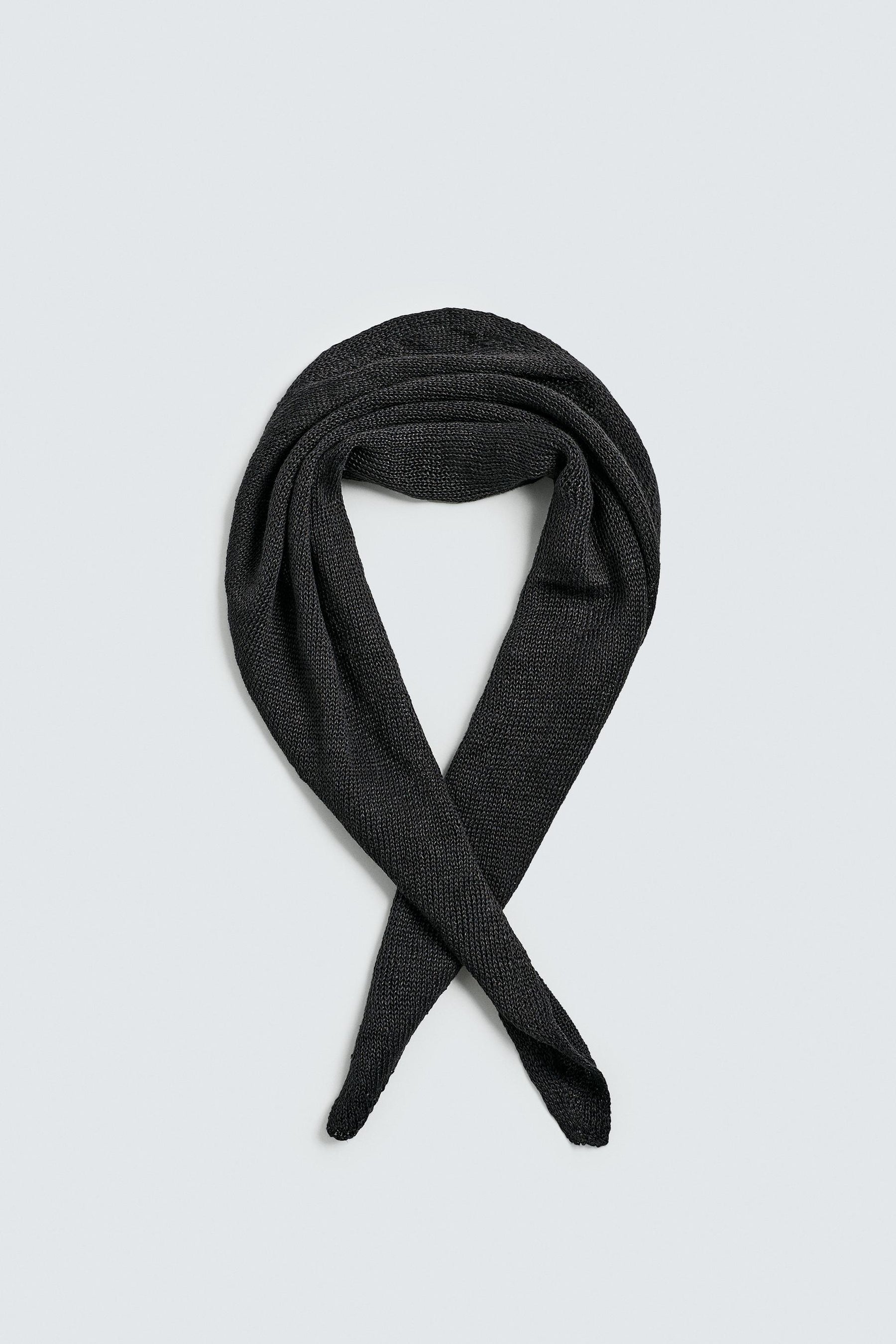 100% LINEN KNITTED BANDANNA - Image 3