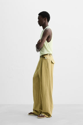 VISCOSE-LINEN TANK TOP - Image 4