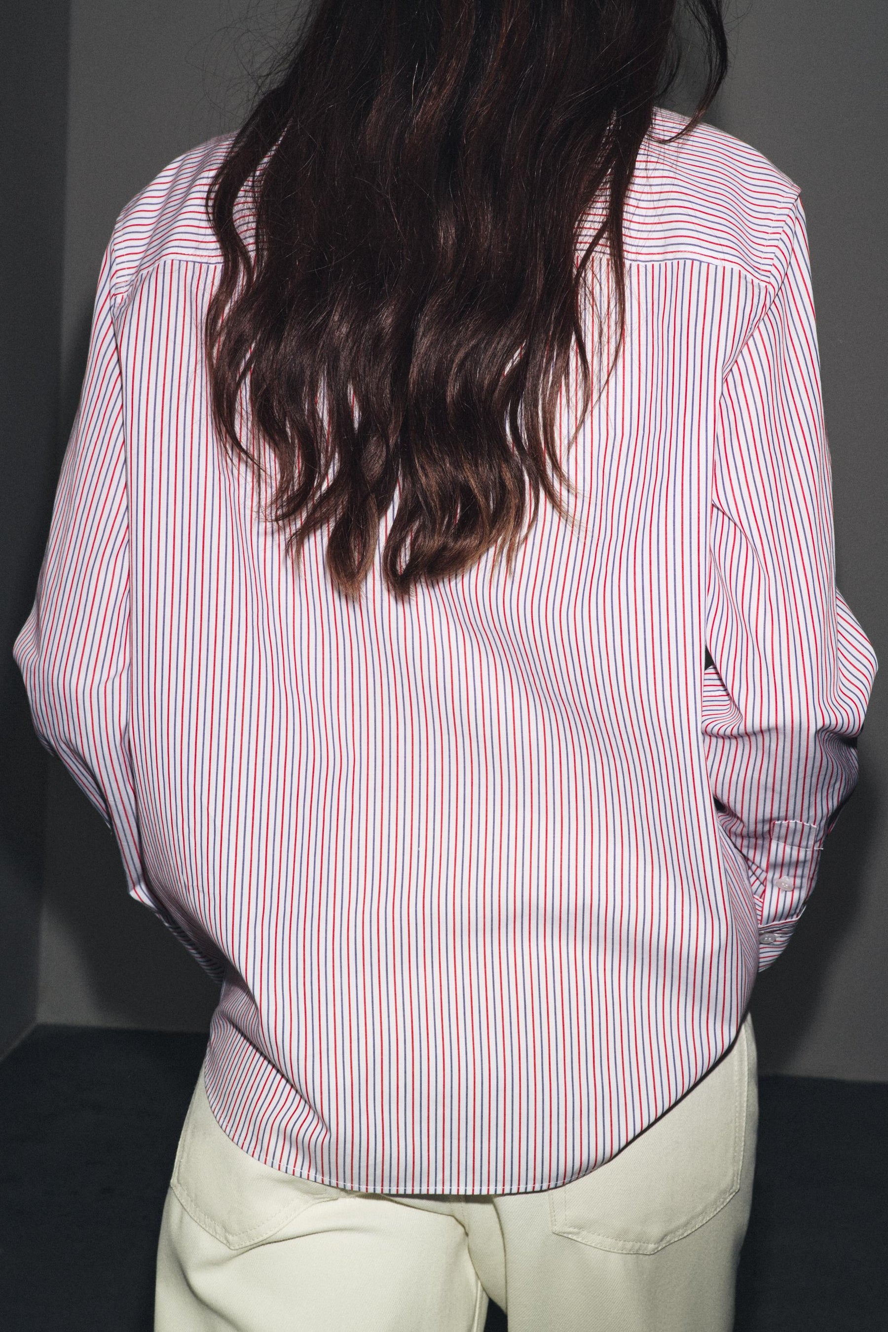 Striped Poplin Shirt