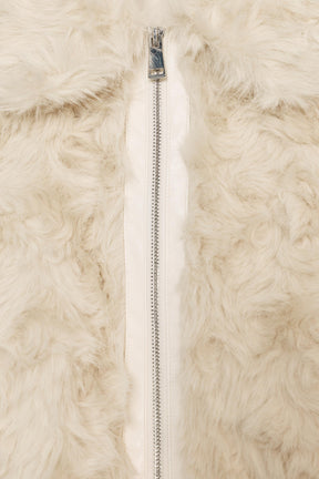 Faux Fur Bomber Jacket