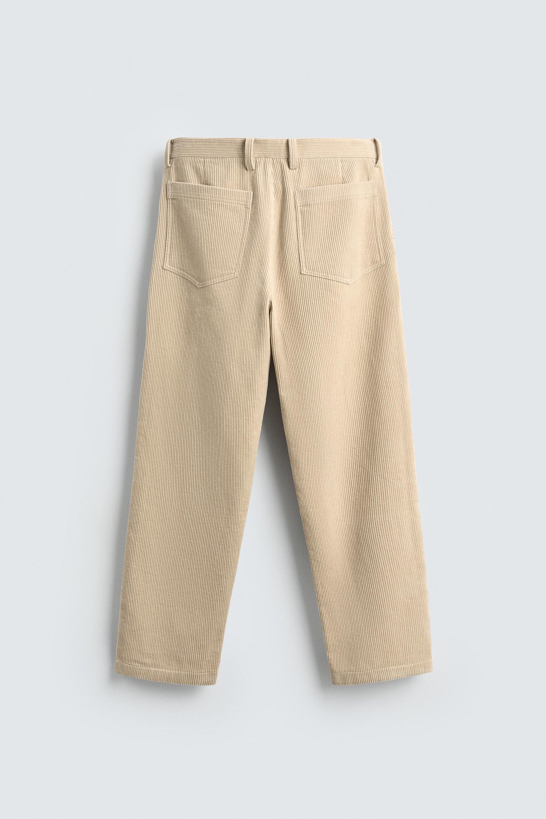 REGULAR FIT CORDUROY TROUSERS - Image 7